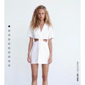 ZARA | Cutout Blazer Dress
